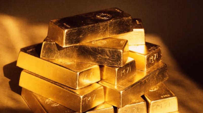 Gold worth Rs 25 lakh seized at Hyderabad Airport Gold worth Rs 25 lakh seized at Hyderabad Airport