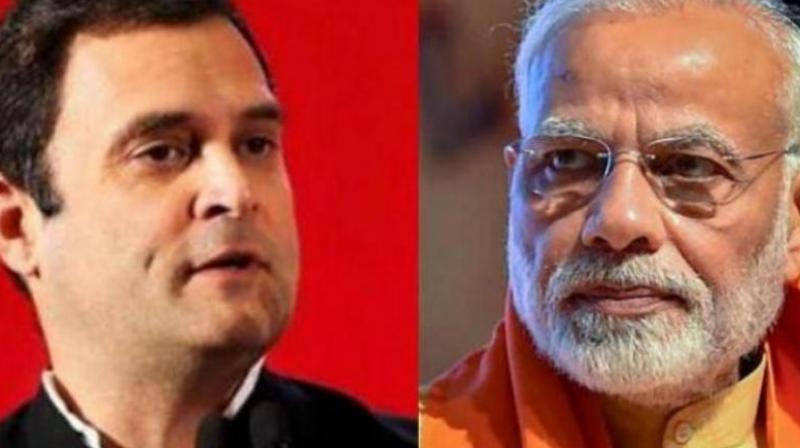 Rahul Gandhi and Narendra Modi Rahul Gandhi and Narendra Modi