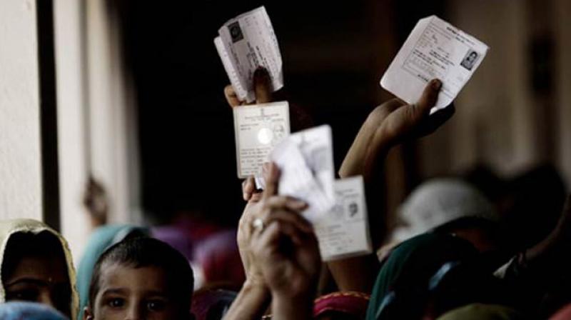 11 per cent polling 11 per cent polling