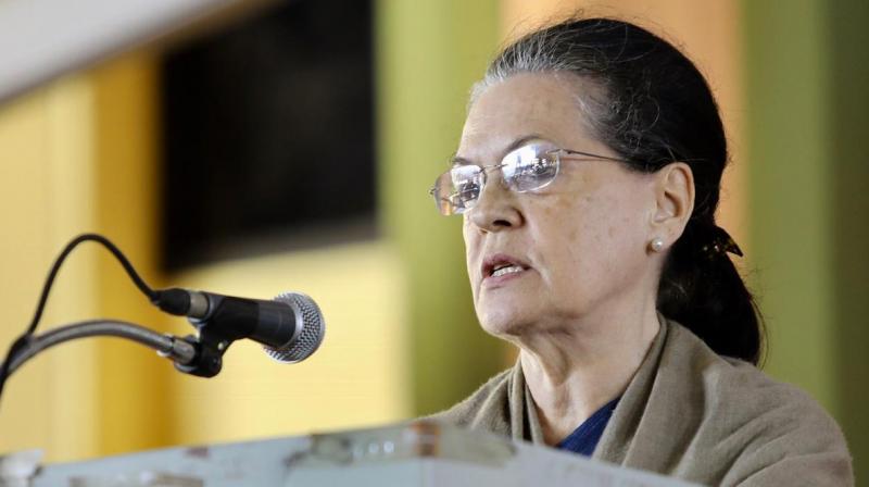 UPA chairperson Sonia Gandhi