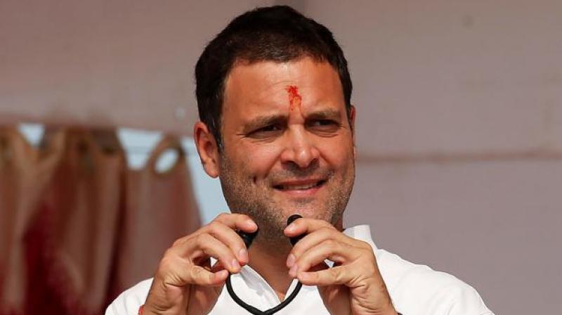 Congress president Rahul Gandhi Congress president Rahul Gandhi