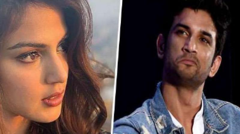 Rhea Chakraborty and Sushant Singh Rajput