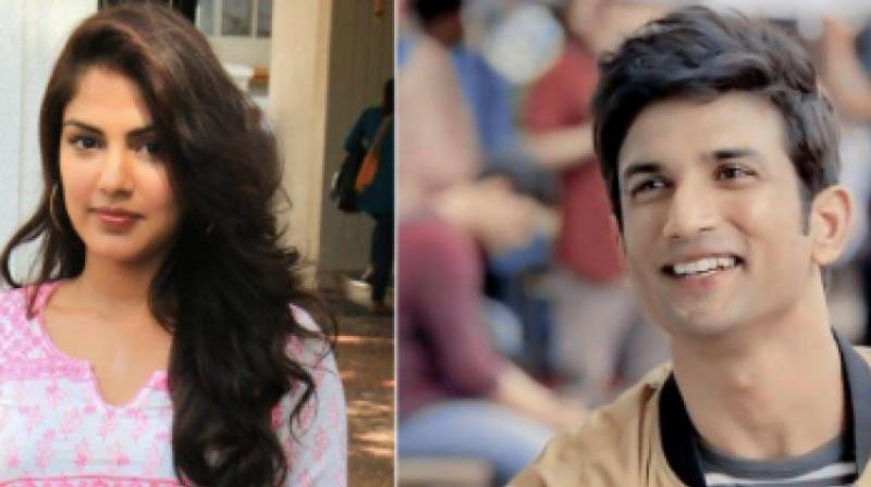Rhea Chakraborty and Sushant Singh Rajput