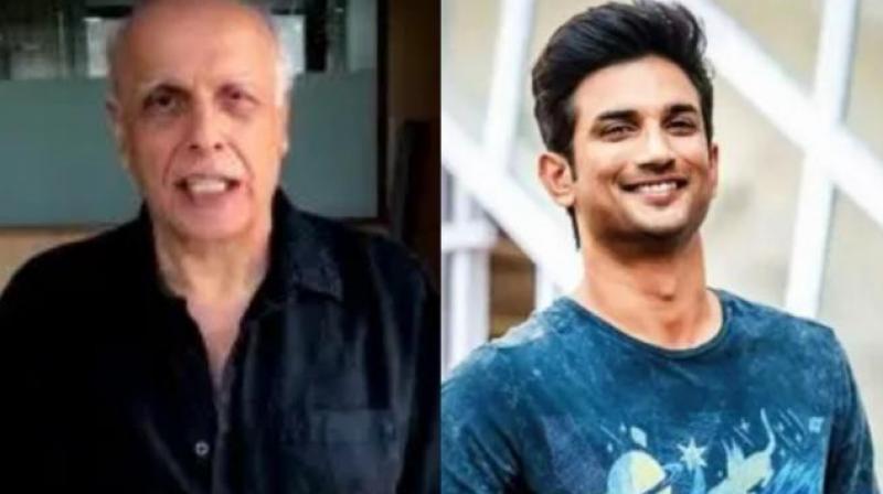 Mahesh Bhatt and Sushant Singh Rajput Mahesh Bhatt and Sushant Singh Rajput