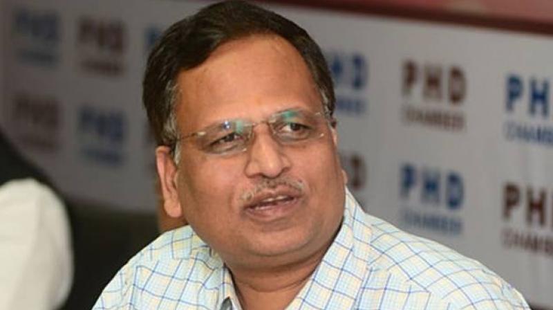 Delhi Health Minister Satyendar Jain Delhi Health Minister Satyendar Jain