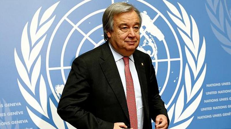 UN Secretary-General Guterres UN Secretary-General Guterres