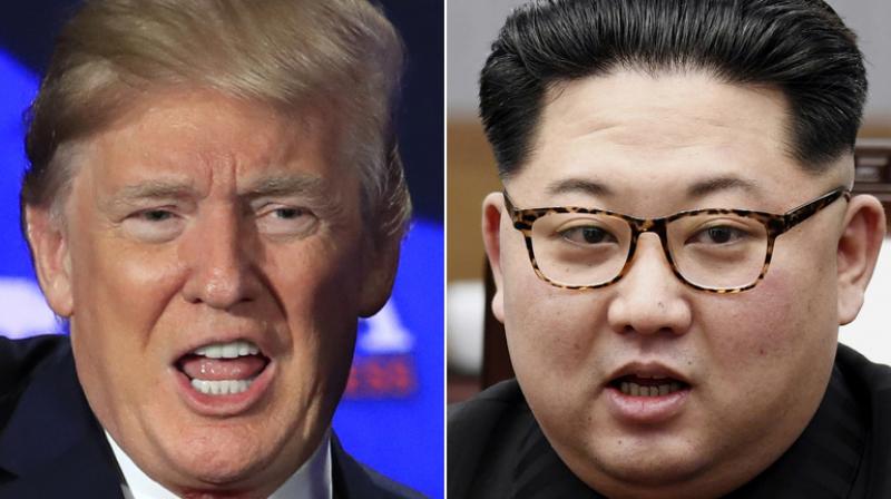 President Donald Trump and North Korean leader Kim Jong Un President Donald Trump and North Korean leader Kim Jong Un