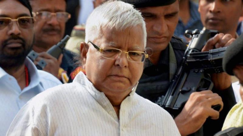 RJD president Lalu Prasad RJD president Lalu Prasad