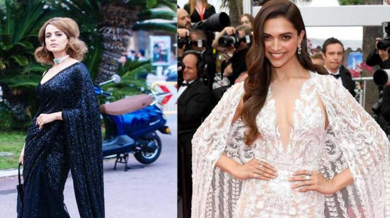 Kangana, Deepika shine at the Cannes