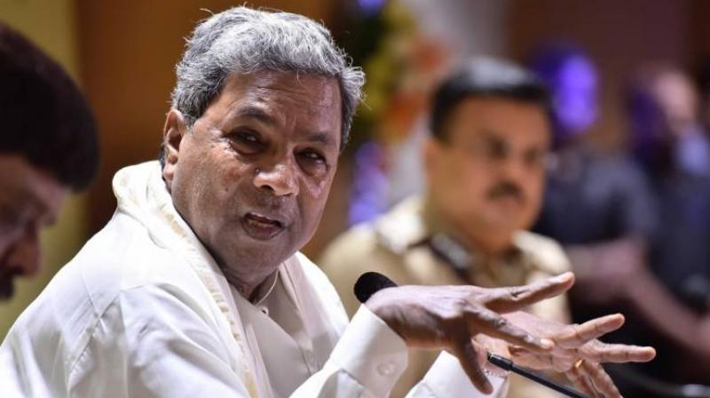 Karnataka Chief Minister Siddaramaiah