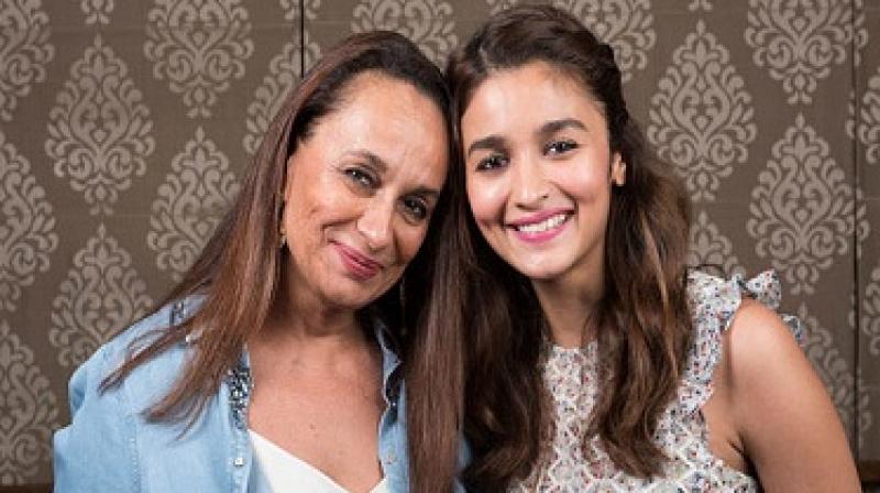 Soni Razdan and Alia Bhatt Soni Razdan and Alia Bhatt