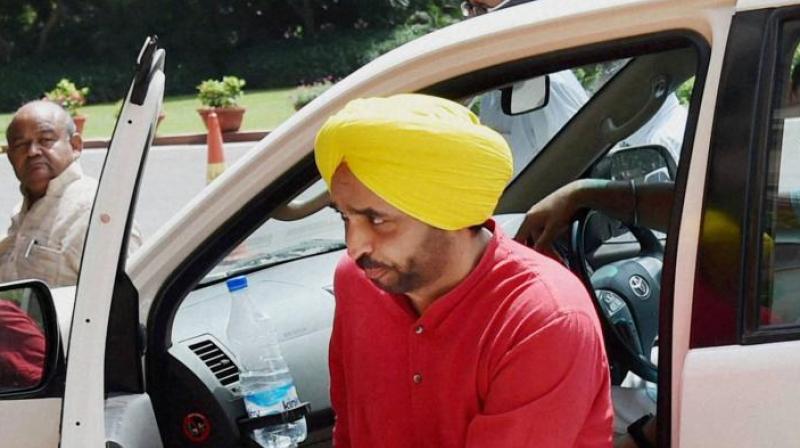 Sangrur MP Bhagwant Mann Sangrur MP Bhagwant Mann