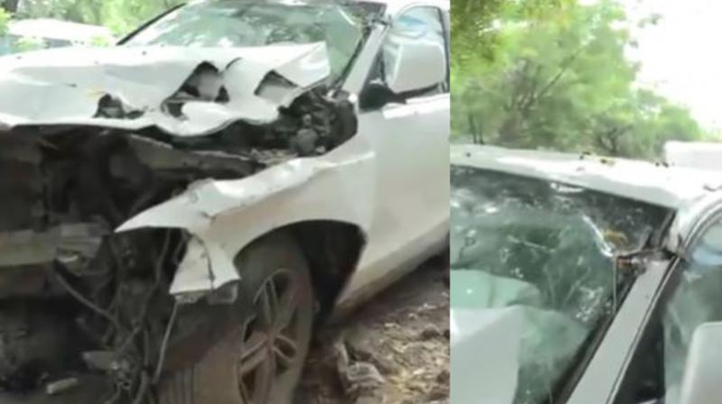 Audi Crushes 4 Sleeping on Footpath in Delhi; Offender Apprehended Audi Crushes 4 Sleeping on Footpath in Delhi; Offender Apprehended