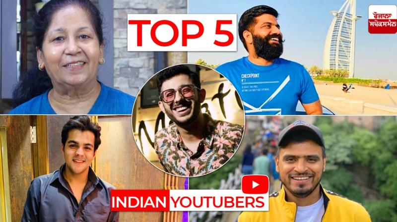 TOP 5 INDIAN YOUTUBERS TOP 5 INDIAN YOUTUBERS