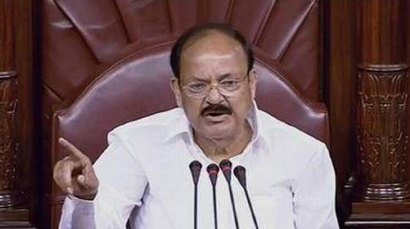 Chairman M Venkaiah Naidu