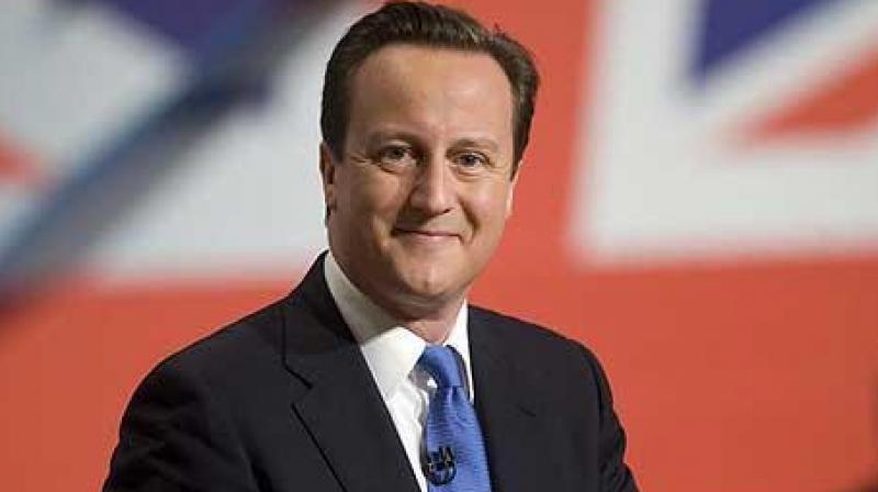 Former British prime minister David Cameron