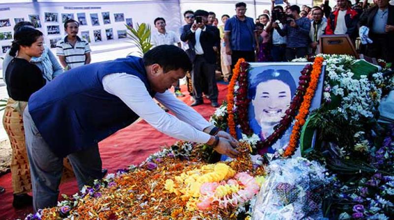 Former MLA Ngurang Pinch death case Former MLA Ngurang Pinch death case