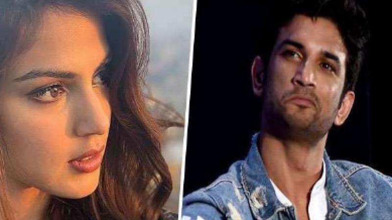 Rhea Chakraborty and Sushant Singh Rajput