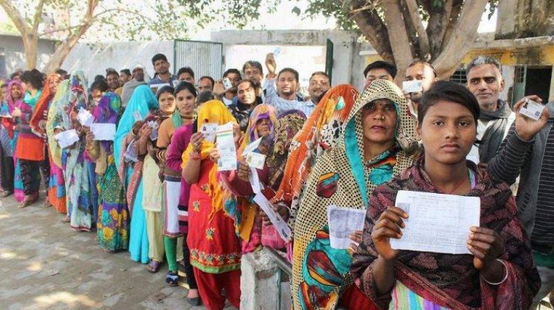 29 pc polling recorded in initial hours of Ramgarh polls in Rajasthan 29 pc polling recorded in initial hours of Ramgarh polls in Rajasthan