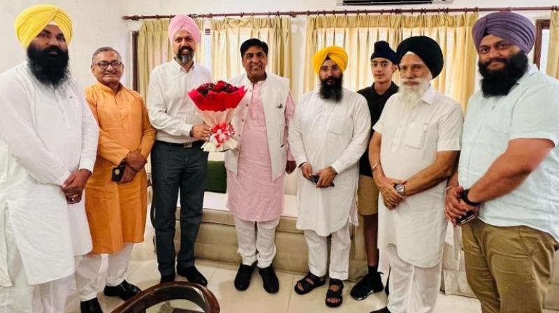 UK MP Dhesi with Punjab Ministers