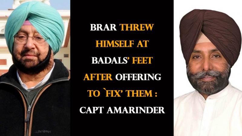 Brar Threw Himself At Badals’ Brar Threw Himself At Badals’