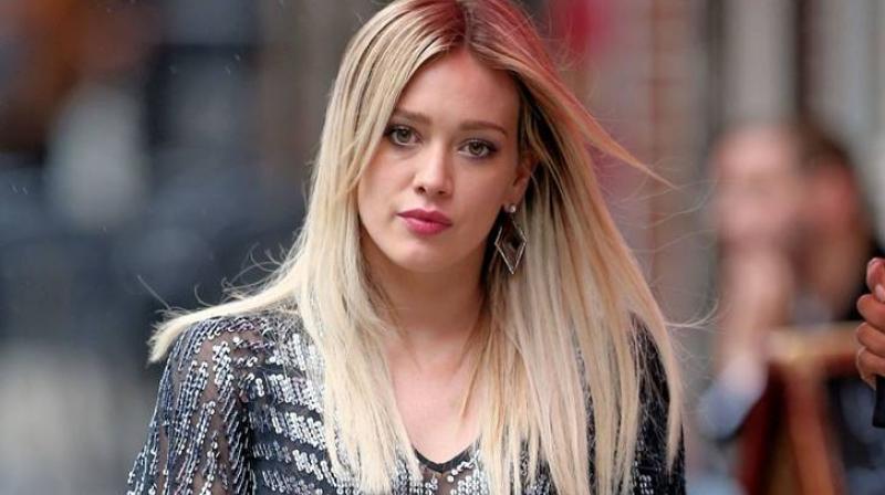 Actor Hilary Duff