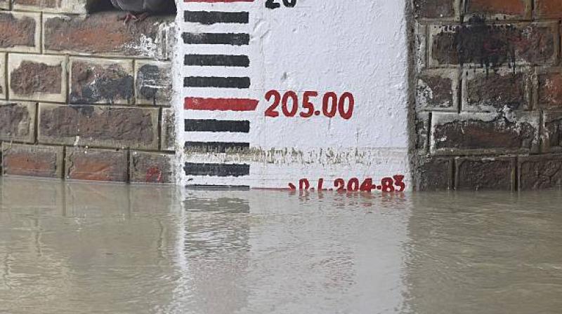 Water level of the Yamuna river has crossed the danger mark