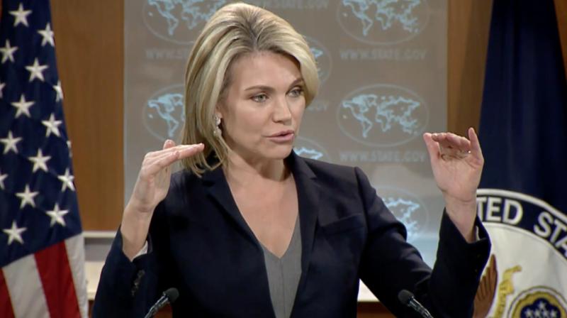 US State Department Spokesperson Heather Nauert