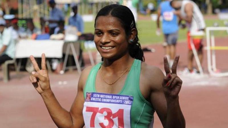 Top Indian sprinter Dutee Chand