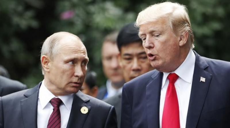 US President Donald Trump is pursuing a meeting with Vladimir Putin US President Donald Trump is pursuing a meeting with Vladimir Putin