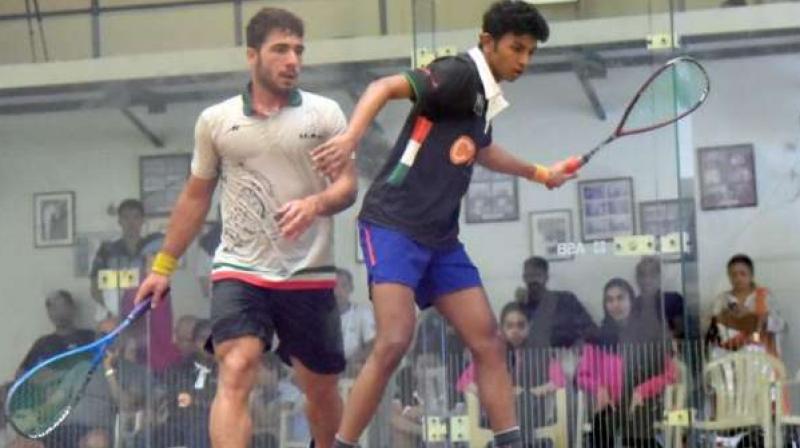 Pakistan squash contingent Pakistan squash contingent