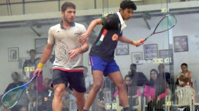 Pakistan squash contingent