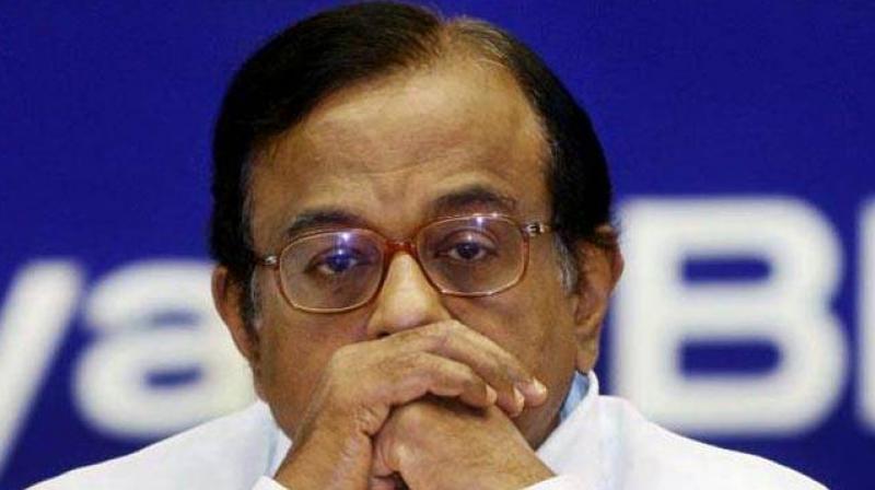Former Union finance minister P Chidambaram Former Union finance minister P Chidambaram