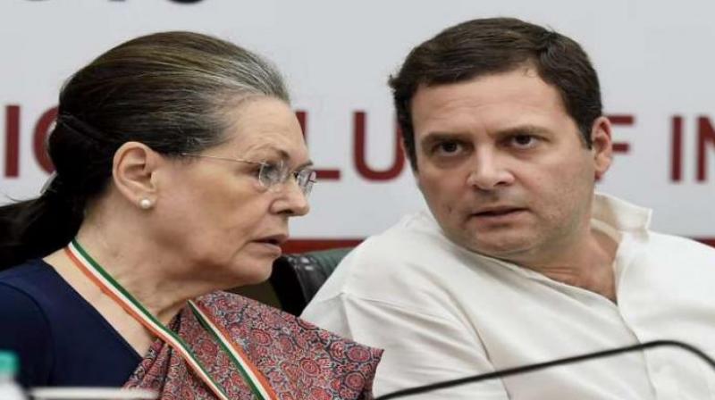 Sonia Gandhi and Rahul Gandhi