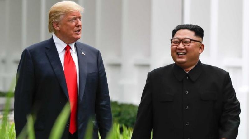 Donald Trump and Kim Jong Un