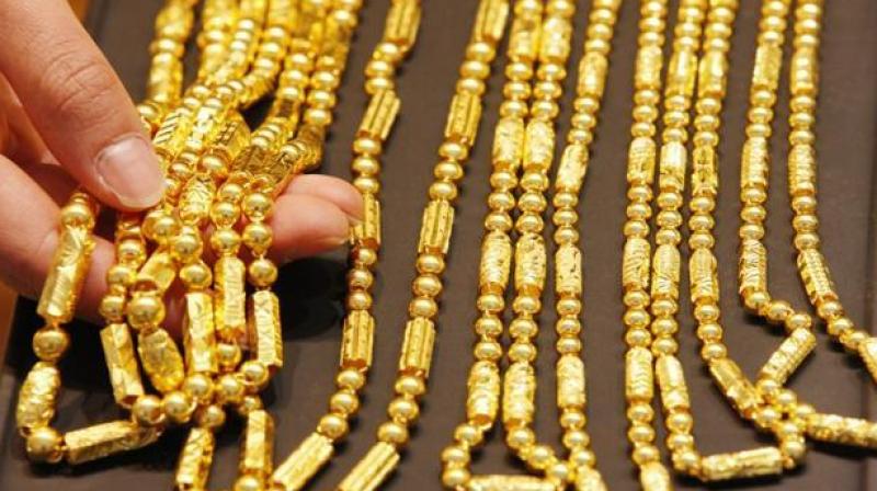 Gold prices rose by Rs 12 Gold prices rose by Rs 12