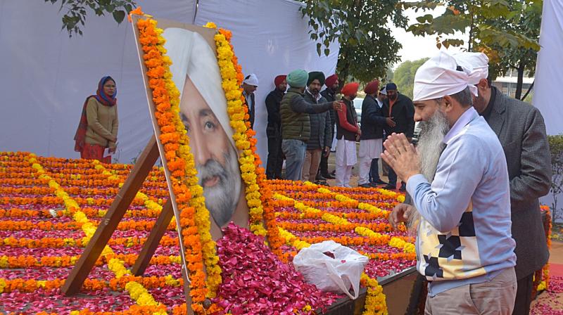 Birth anniversary of late Chief Minister Beant Singh