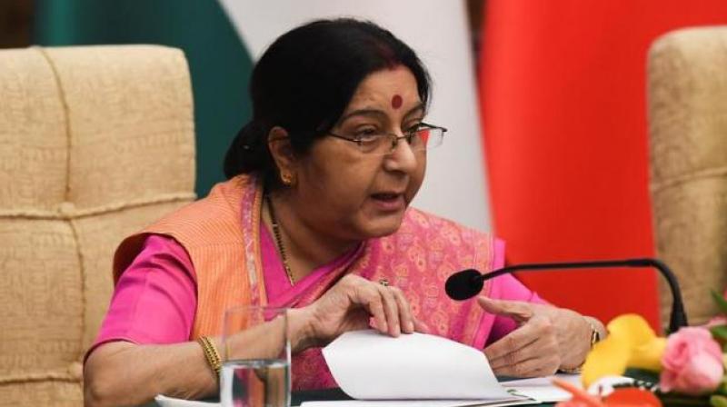 External Affairs Minister Sushma Swaraj