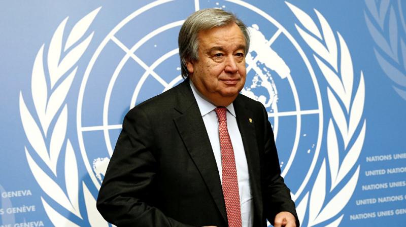 UN Secretary-General Antonio Guterres UN Secretary-General Antonio Guterres