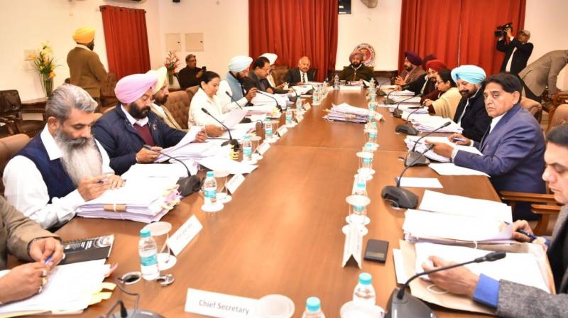 Capt Led Cabinet Okays Rs.10000 Monthly Pension Capt Led Cabinet Okays Rs.10000 Monthly Pension