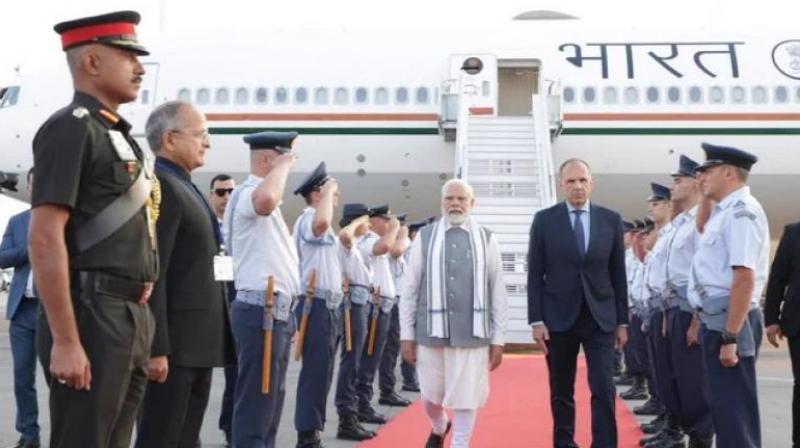 PM Modi in Greece