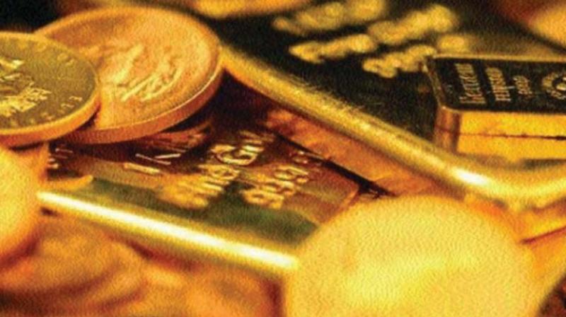 Gold ends lower on tepid demand Gold ends lower on tepid demand