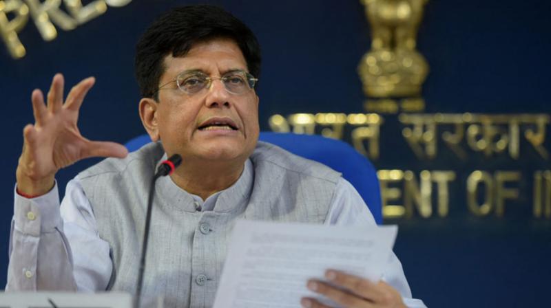 Finance Minister Piyush Goyal