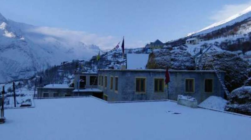 Biting cold conditions continued in Himachal Pradesh