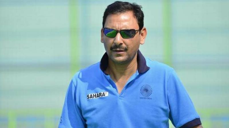 India chief coach Harendra Singh India chief coach Harendra Singh