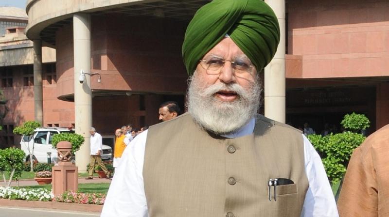 Union Minister S S Ahluwalia Union Minister S S Ahluwalia