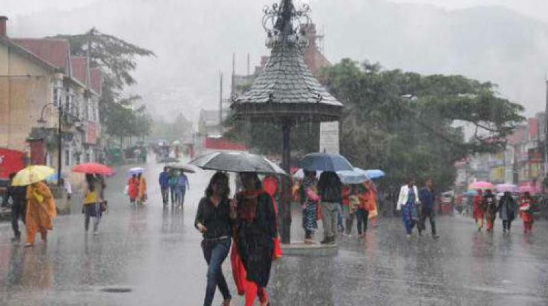 Rain lashes Himachal Pradesh Rain lashes Himachal Pradesh
