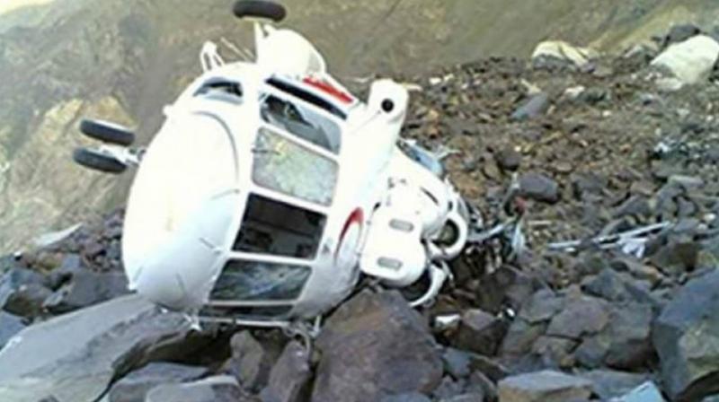 Helicopter crashes in northern Afghanistan