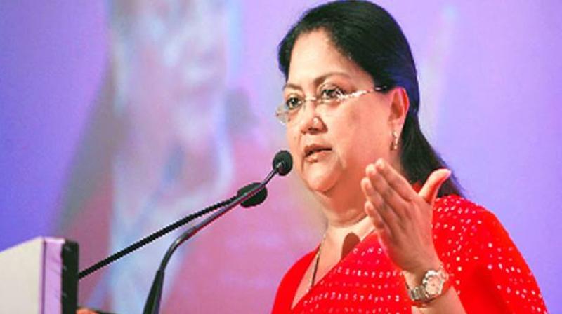 Rajasthan Chief Minister Vasundhara Raje Rajasthan Chief Minister Vasundhara Raje