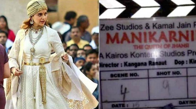 Kangana ranaut in Manikarnika